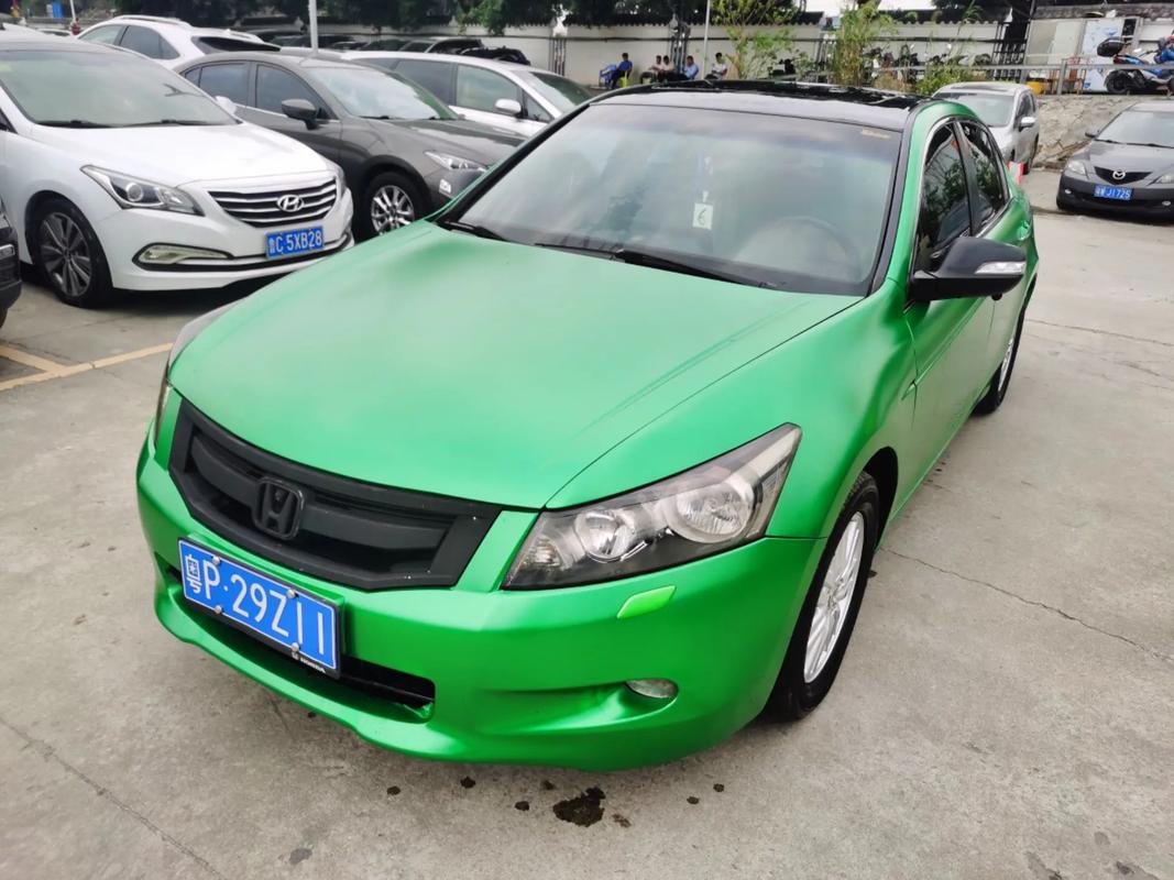 每天推荐好车 08年6月雅阁3.5 V6，一代经典大排量自吸